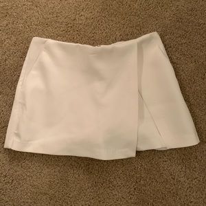 White skort worn once